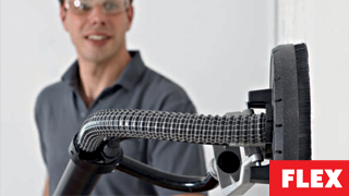 Flex, le levigatrici per pareti e soffitto Giraffa