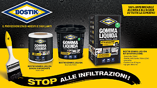 Bostik Gomma Liquida: sigilla, protegge, ripara