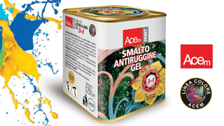 Acem lancia il nuovo smalto antiruggine 3 in 1!