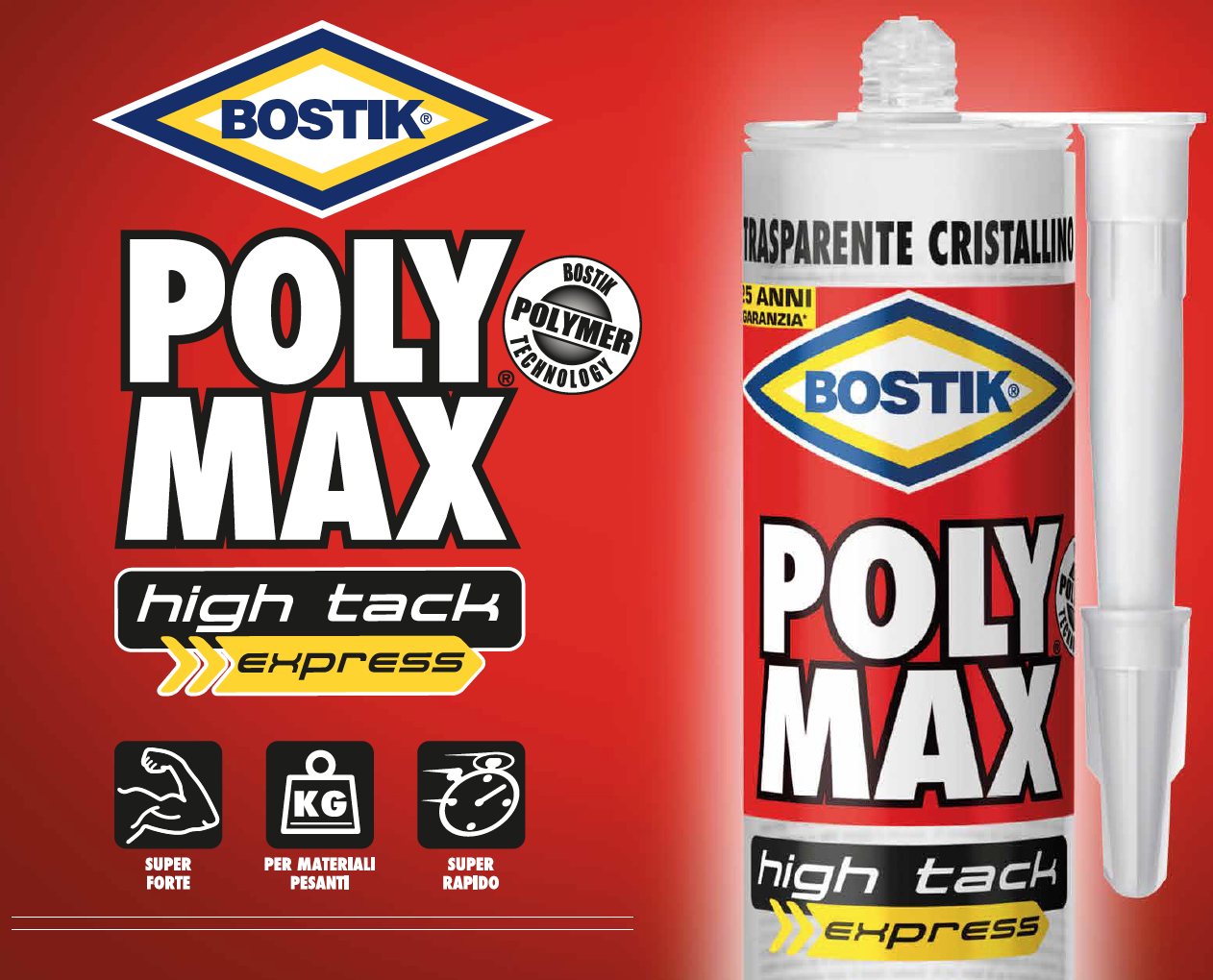 Bostik POLYMAX High Tack Express - TM Tecnomercato